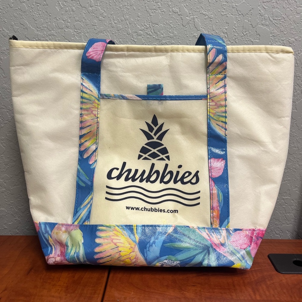 Chubbies Tropical Insulated Tote Bag